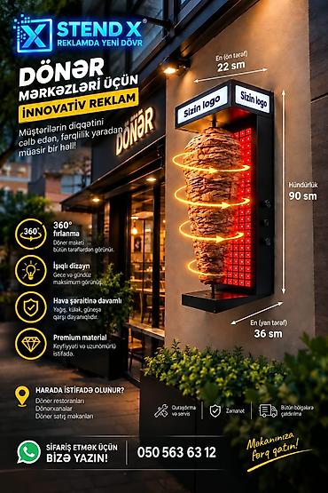 doner reklamları: Stendxazerbaijan 🌯 Dönər biznesləri üçün reklamda yeni dövr başlayır! — 5