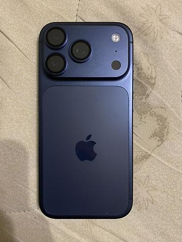 apple studio: IPhone 17 Pro, Новый, 256 ГБ, Синий, Кабель, Коробка, 100 % — 1
