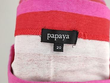 bluzki na gumce: Papaya, Top damski, rozmiar 4XL — 4