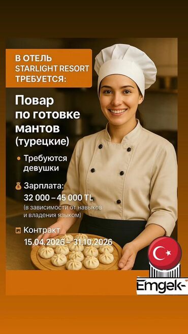 Отели, кафе, рестораны: Работа - Турция, Отели, кафе, рестораны, Питание — 16