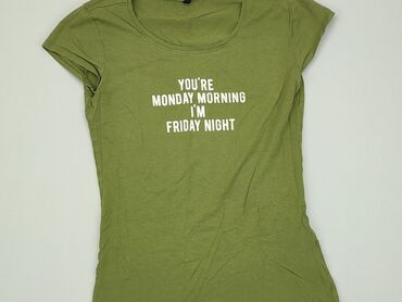 zielone t shirty damskie: T-shirt, S (EU 36), condition - Perfect