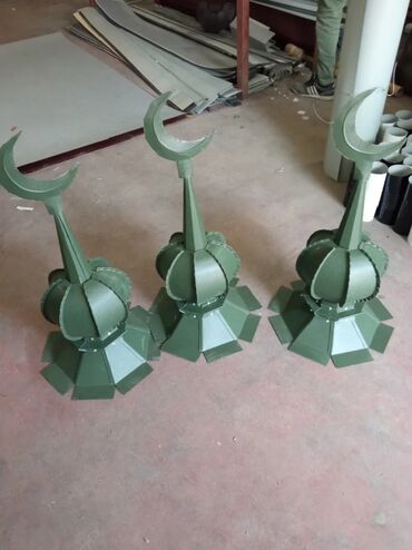 Digər dam örtükləri: Metal dam örtüyü elementləri – dekorativ başlıqlar və baca başlıqları — 3