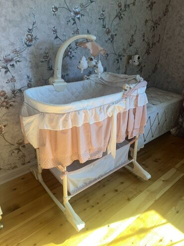 керамическая плитка в баку: Для девочки и мальчика, Колыбель, С бортиками, С механизмом качания at lalafo.az керамическая плитка в баку: Для девочки и мальчика, Колыбель, С бортиками, С механизмом качания