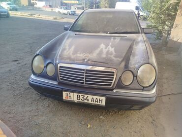 мерседес аватар: Mercedes-Benz E‑Class W210, седан, темно‑синего цвета. Кузов: -