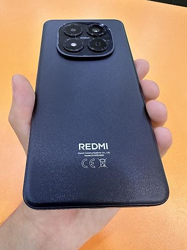 Уюлдук телефондор жана аксессуарлар: Redmi, Redmi Note 15 Pro, Жаңы, 256 ГБ, түсү - Кара, 2 SIM — 1