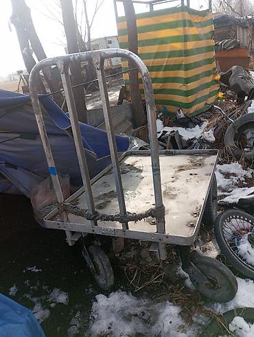 Садово-строительные тачки и тележки: Садово-строительная тачка и тележка, Стальная, Четырехколесная — 7