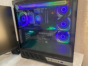 Настольные ПК и рабочие станции: Компьютер, ядер - 14, ОЗУ 32 ГБ, Для работы, учебы, Новый, Intel Core i5, NVIDIA GeForce RTX 5070, SSD — 2