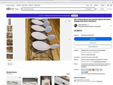 Ostala kuhinjska oprema: Set porcelanskih kašika za serviranje predjela – 6 komada - Dizajn za — 5