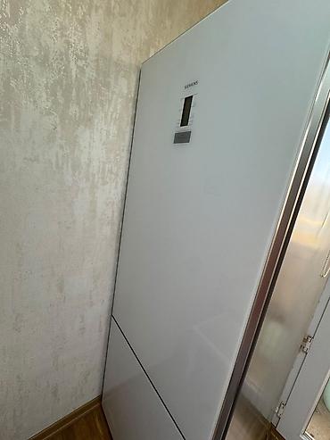 kamera temiri: Siemens soyuducu. Ağ rəngli, şaquli korpuslu, alt hissəsində — 2