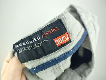 pull and bear bluzy: Męskie spodnie Reserved - Model: Reserved Apparel - Kolor: jasnoszary — 4