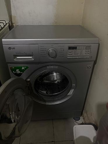 epson printe: LG paltaryuyan maşın – ön yükləməli, gümüşü rəng. - Direct Drive — 2