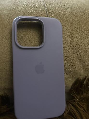 Məhsul: Apple iPhone üçün silikon örtük - Rəng: Bənövşəyi/lavanda