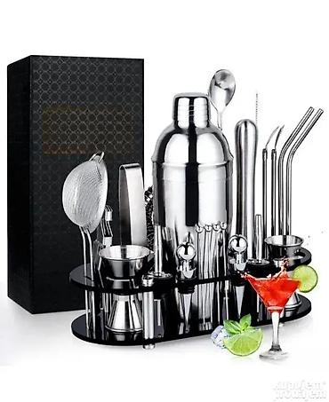 mini banane: Koktel Šejker – Set za pravljenje koktela (INOX) 🍸 Dobro došli u naš — 1