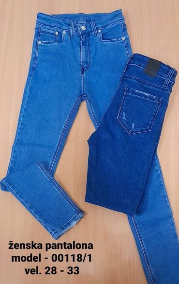 Farmerke: Ženske farmerke sa elastinom
3000
Velicine na slici — 1