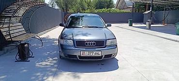 авто ижара: Audi A6: 2002 г., 2.4 л, Кол менен иштөөчү, Газ, Седан — 2