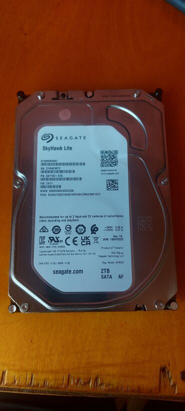 playstation işlənmiş: Sərt disk (HDD) Seagate, 2 TB, İşlənmiş