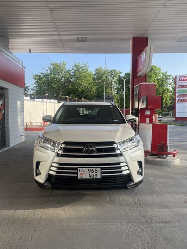 автономка 12: Toyota Highlander: 2018 г., 2.7 л, Автомат, Бензин, Жол тандабас