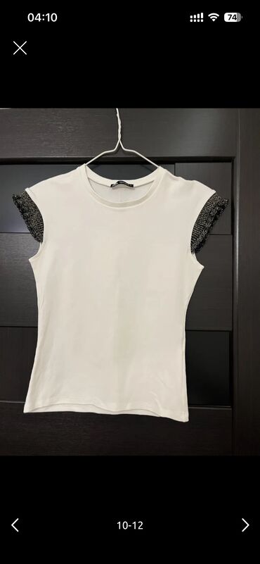 Sabo: Zara kofta 🤍 bir iki defe geyilib teze kimidir Qolları kantlı model S — 11