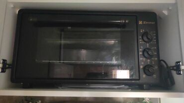 Другая техника для кухни: Духовка Zanussi, Электрическая, цвет - Черный, Отдельностоящая
