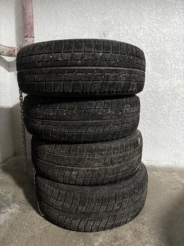 Шины: Шины R 17, Зима, Б/у, Комплект, Легковые, Япония, Bridgestone