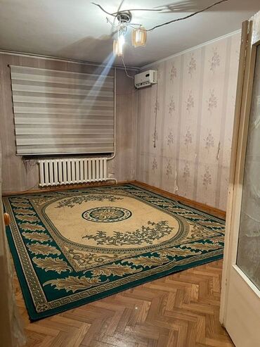 3 комнатная квартира 104 серии бишкек: 2 бөлмө, 48 кв. м, 105-серия, 1 кабат, Эски ремонт