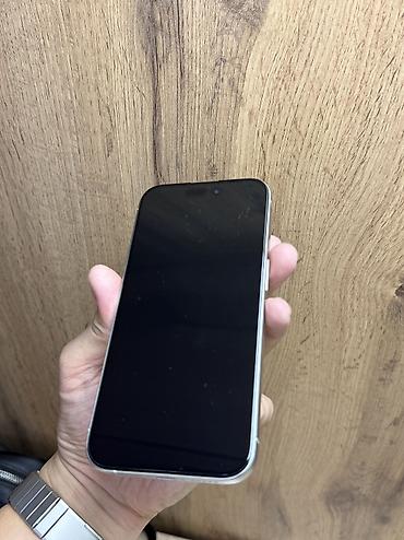 iph: IPhone 15 Pro, Б/у, 256 ГБ, White Titanium, Защитное стекло, Чехол, В рассрочку, 81 % — 2