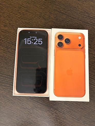 Мобильные телефоны и аксессуары: IPhone 17 Pro Max, 256 ГБ, Оранжевый, Беспроводная зарядка — 4