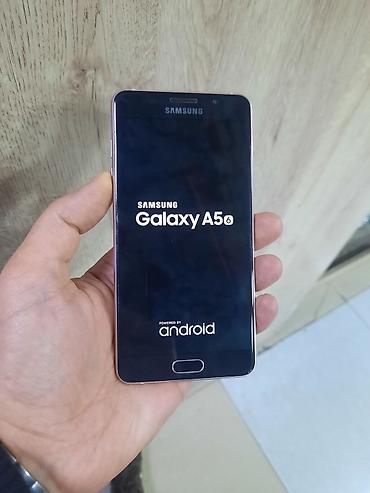 isdəmis telfon: Samsung Galaxy A5 2016, 16 GB, rəng - Qəhvəyi, Barmaq izi — 1