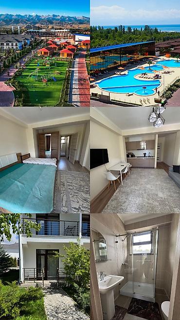 Иссык-Куль 2026: Таунхаус, Baytur Resort & Spa ЦО Baytur Resort & Spa, Бостери, Детская площадка, Парковка, стоянка, Охраняемая территория — 1
