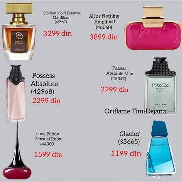 Parfemi: Unisex parfem, Oriflame, Original — 9