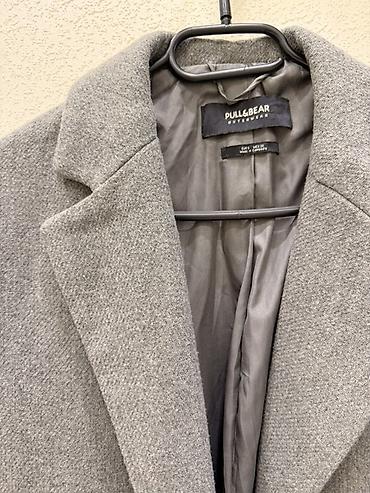 Paltolar: Palto, PULL&BEAR, rəng - Boz — 3