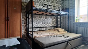 коробки бишкек: Двухъярусная кровать с металлической рамой и деревянными ламелями