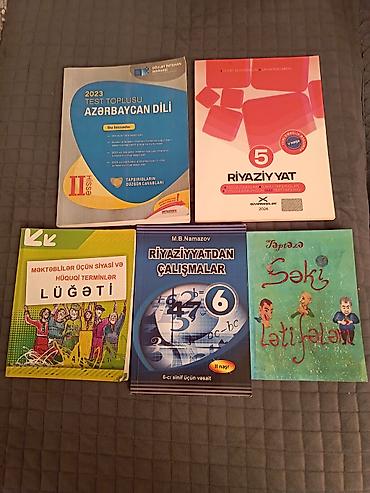 Testlər: Salam kitab satılır. Bir Namazov Çalışma kitabı 7 azn-dir. Bir — 1