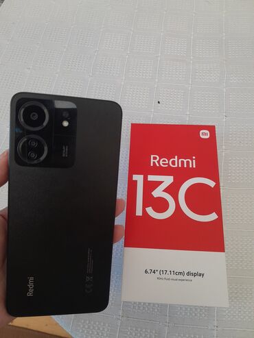 redmi 10 c qiymeti: Xiaomi 13, 256 GB, rəng - Qara, 
 Zəmanət, Barmaq izi, İki sim kartlı