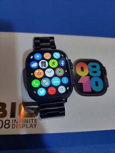 apple watch 7 41: Yeni, Smart saat, Sensor ekran, rəng - Qara — 2