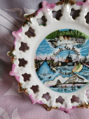 Ostali kućni dekor: Tanjir nov za zid porcelanaki japanski porcelan Micigen. Tanjir — 5