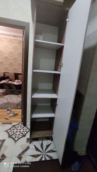 pencere qapi: Mətbəx/dəhliz üçün hündür, dar saxlama dolabı - Ölçü: təxmini 200 sm — 1