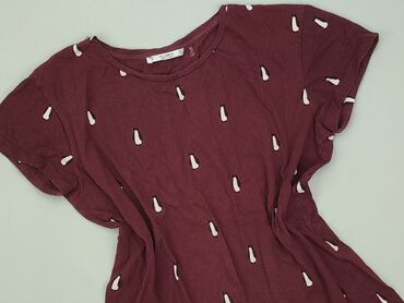 koszula w kratę i spódniczka: Women`s T-shirt, Pull and Bear, M (EU 38)