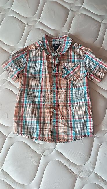 Топы и рубашки: Рубашка, Для мальчиков, 4 - 5 лет, H&M — 1