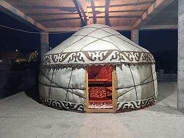 Аренда юрт: Аренда юрты, Каркас Деревянный, 65 баш, С полом, Самовар, Стол — 21