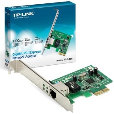 Модемы и сетевое оборудование: Продаю новый Сетевая карта TP-Link TG-3468, 10/100/1000 Мбит/с адаптер