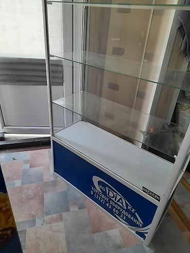 Торговое оборудование для магазина - Витрина стеклянная на