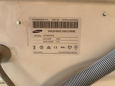 Paltaryuyan maşınlar: Samsung Diamond WF0690NRW önyükləməli paltaryuyan maşın – 7 kq — 7