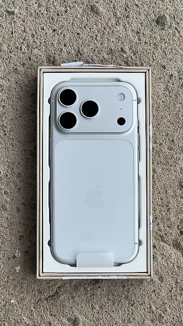 монитор 40: IPhone 17 Pro, Новый, 512 ГБ, White Titanium, 100 % — 1