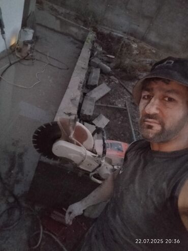 Beton işləri: Səssiz tozsuz səliqəli kəsim. Beton katlavan monolit kubik -da lalafo.az — 15 Beton işləri: Səssiz tozsuz səliqəli kəsim. Beton katlavan monolit kubik — 15