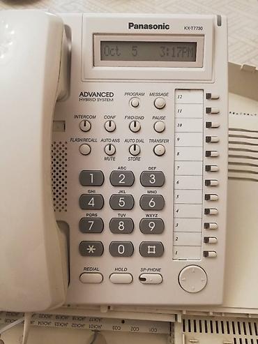Modemlər və şəbəkə avadanlıqları: İDEAL vəziyyətdə olan; -- Panasonic KX-TES824 markalı Mini ATS-8 — 12