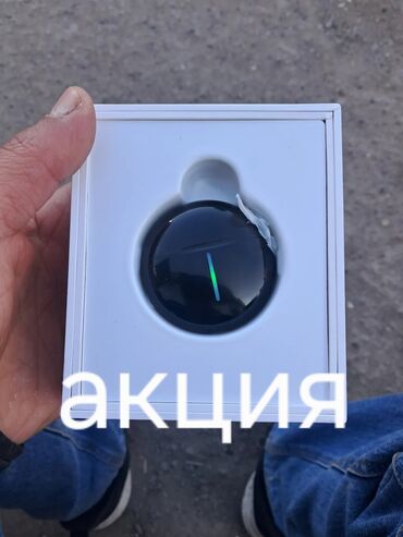 Наушники: Беспроводные наушники-вкладыши с зарядным футляром (круглый кейс) - — 6