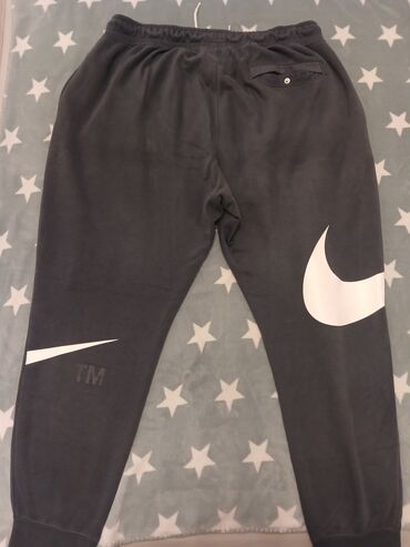 versace trenerka muska: Donji deo trenerke, XL (EU 54), Nike, bоја - Siva, Pamuk