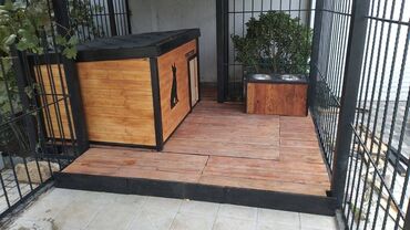 Qəfəslər: Məhsul: İt üçün açıq havada volyer və taxta it evi - Konstruksiya — 34