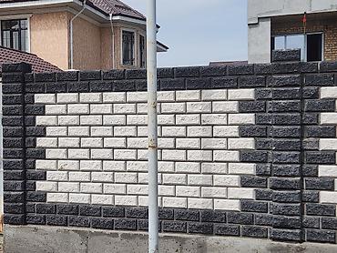 Заборы из пескоблока: Заборы из пескоблока, Установка, Гарантия, Покраска забора — 2
